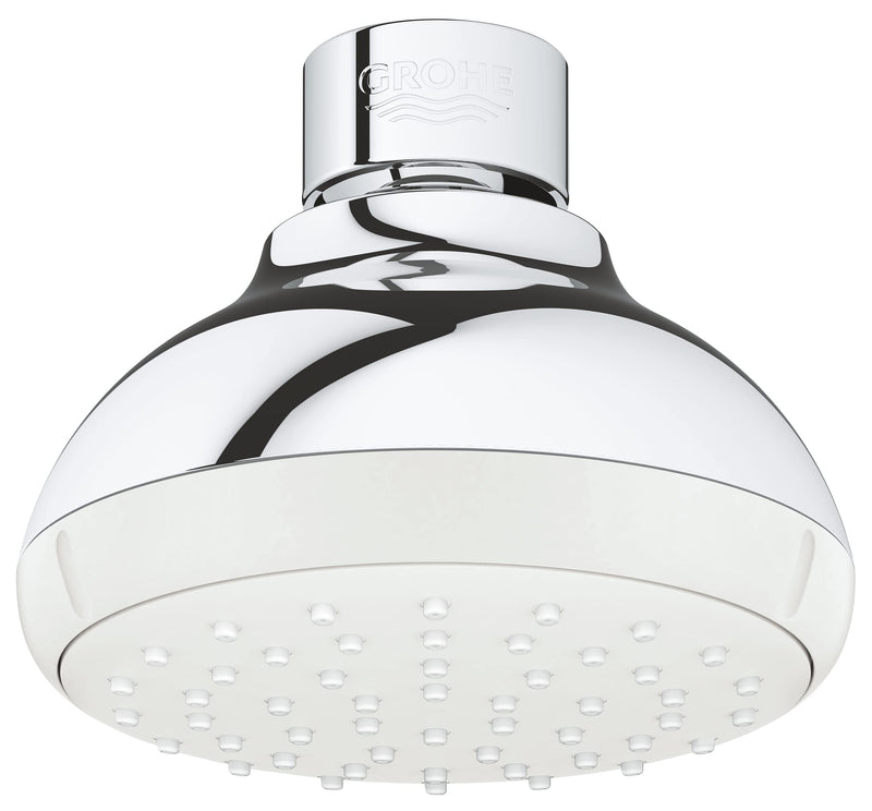 Grohe 26050001 Tempesta Classic 100 1 Spray Shower Head, Starlight Chrome