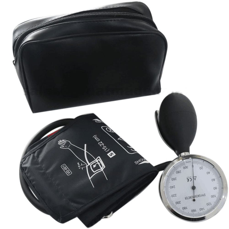 Manual Blood Pressure Cuff, Single Tube Cuff with Pressure Gauge and Inflation Bulb (Pediatric) 1 Count (Pack of 1)