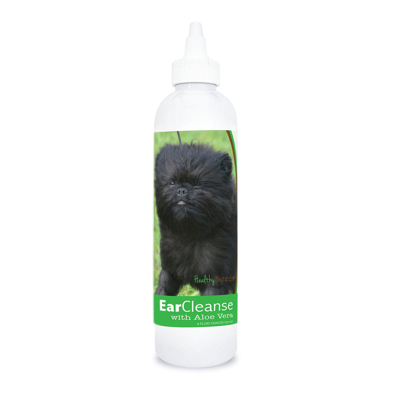 Healthy Breeds Affenpinscher Ear Cleanse with Aloe Vera Cucumber Melon 8 oz