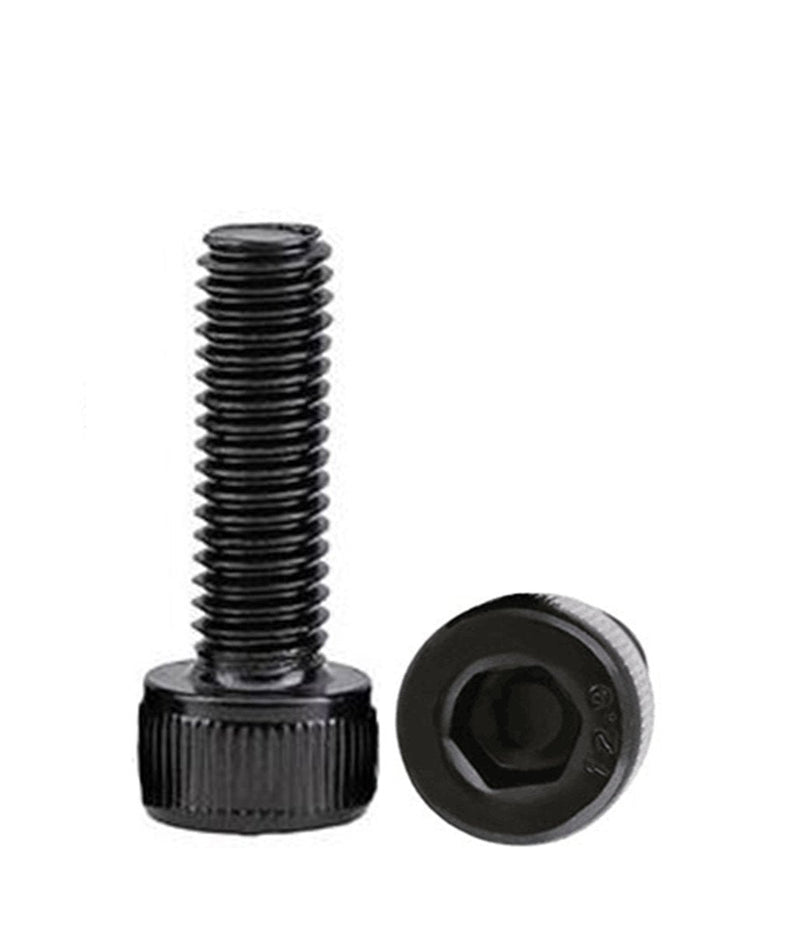 100pcs M3 x 12mm 12.9 Grade Alloy Steel Hex Socket Head Cap Screws Bolts,Black Oxide Finish 100 - NewNest Australia