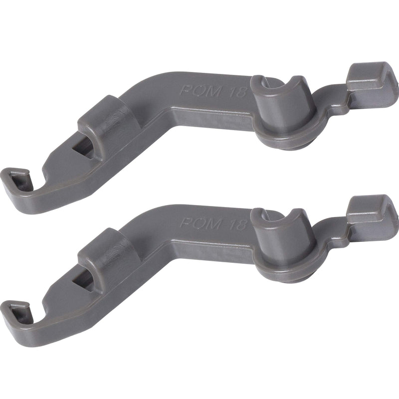 Ultra Durable W10082853 Dishwasher Tine Pivot Clip Replacement Part by BlueStars- Exact Fit for Whirlpool Kenmore Kitchenaid Dishwashers - Replaces WPW10082853 PS11748190 PS1734891 1446946 - PACK OF 2 2-Pack