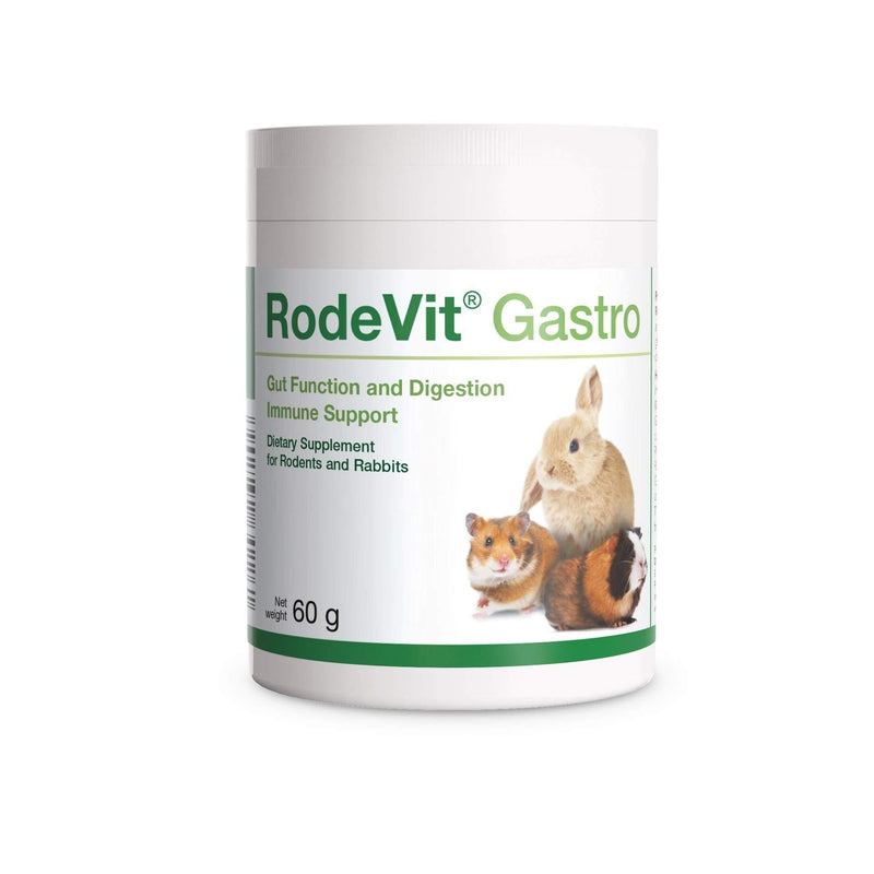 RodeVit Gastro Probiotic Herbal Mixture and Beta-Glucan for Rodents and Rabbits 60g Digestion Aid - PawsPlanet Australia