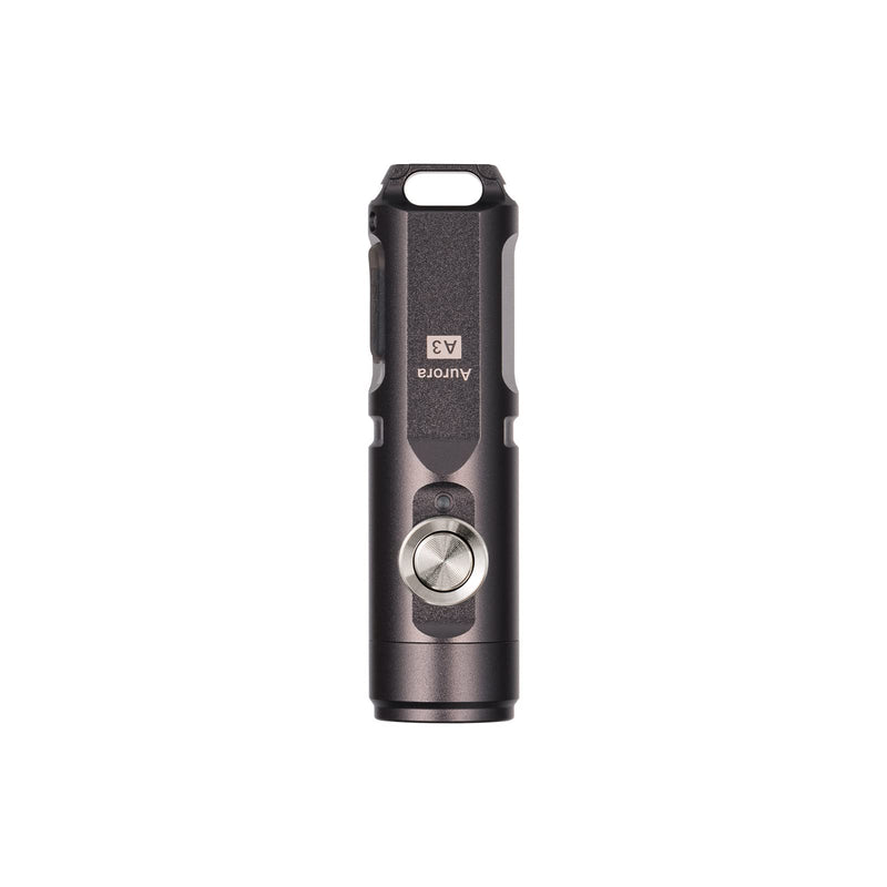 RovyVon A3 Gen 4 Keychain Flashlight- Super Bright 650 Lumens, USB C Rechargeable EDC Flashlight Water-Resistant, Lightweight- Ideal for Everyday Carry, Camping, Hiking, Emergency (Gun Grey) G4-Grey