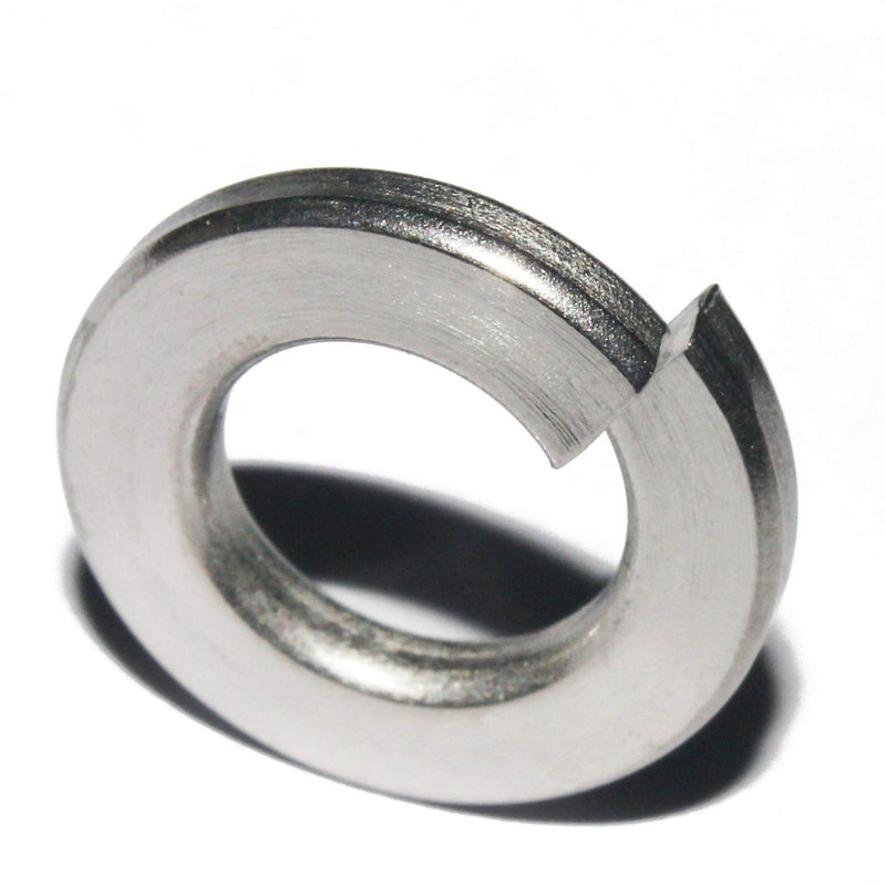 FullerKreg 1/4" Medium Split Lock Washer,18-8 Stainless Steel,100-Pack 1/4 100-Pack