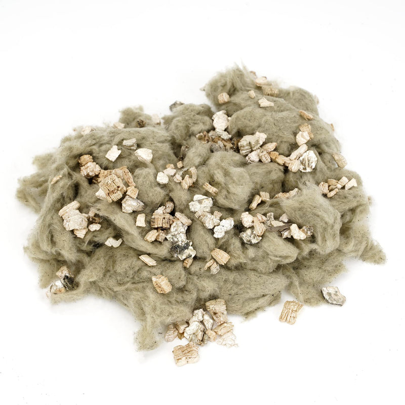 Skyflame Glowing Embers Rock Wool with Vermiculite, 6 Oz Rock Wool+vermiculite