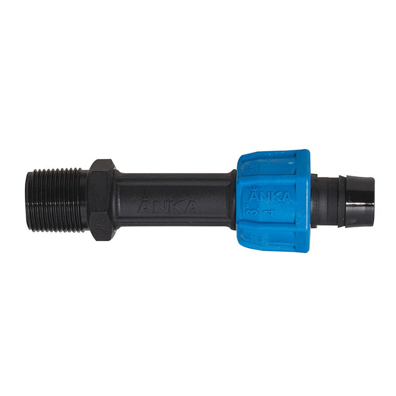 Watts ANKA Series High-Pressure Poly-Pipe, Male NPT Adapter 3/4" x 3/4" 3/4" x 3/4" Male Adapter