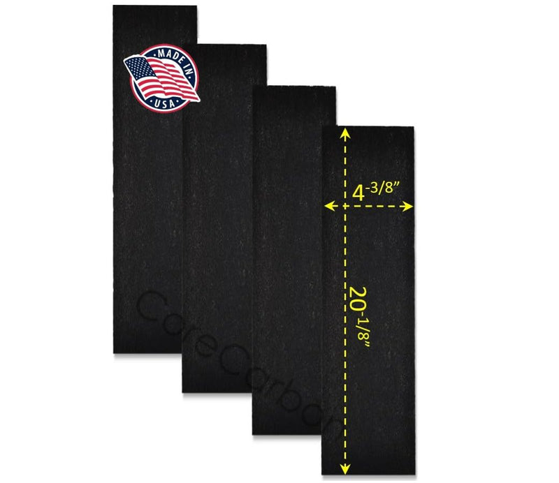 4-Pack Carbon Pre-Filter Designed to Fit Honeywell HEPAClean