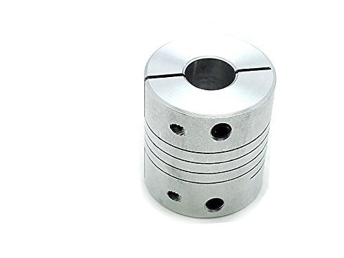 9.5 x 12.7mm 3/8" x 1/2" Flexible Shaft Coupling Rigid Coupler D25 L30