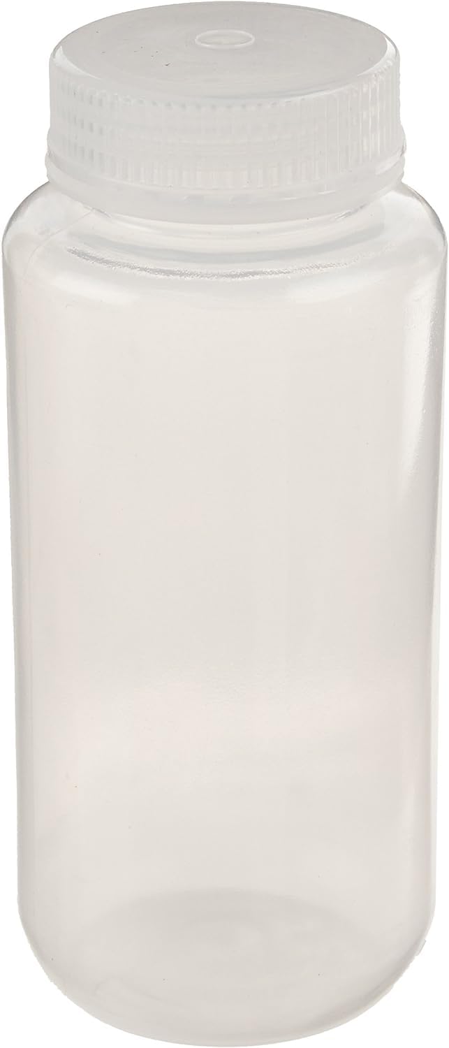 United Scientific® Unistore™ 33310EA - Sample Containers with Lids - Laboratory Grade Polypropylene Wide Mouth Reagent Bottle - 32 Oz Bottles (1000ml) Multipurpose Plastic Bottles with Lids, 1 Each