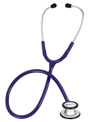 Prestige Medical Clinical Plus Dynamic Range Stethoscope with Clamshell Packaging, Navy Navy Blue