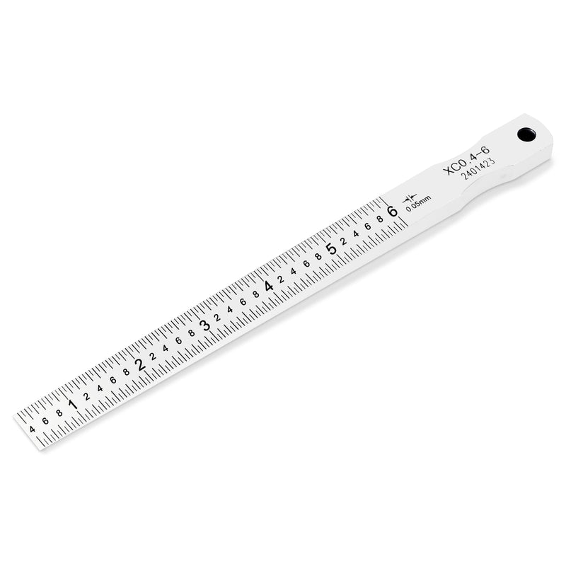 YUCHENGTECH Taper Gauge Gap Gage Welding Wedge Feeler Gauge Gap Feeler Wedge Gauge Gage Gap Hole Measure Tool 0.4-6mm