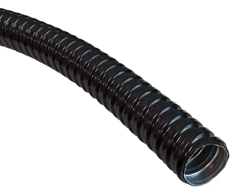 Electriduct 1/2" PVC Coated Liquid-Tight Galvanized Steel Flexible Metal Conduit - 10 Feet 0.5 Inch - 10 Feet - NewNest Australia