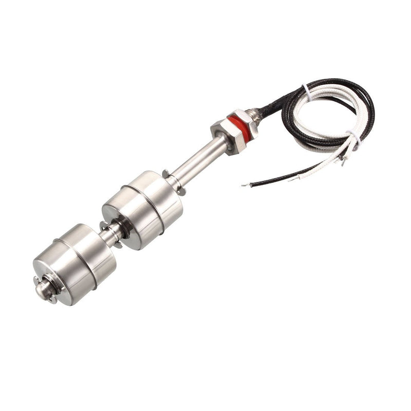 uxcell Stainless Steel Float Switch for Water Pump Tank Swim Pool Garden Pond Liquid Water Level Sensor M10 134mm Length