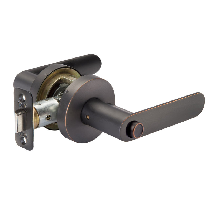 Yale Security D520KK01 Privacy Lever (Bedroom/Bathroom), Oil Rubbed Bronze