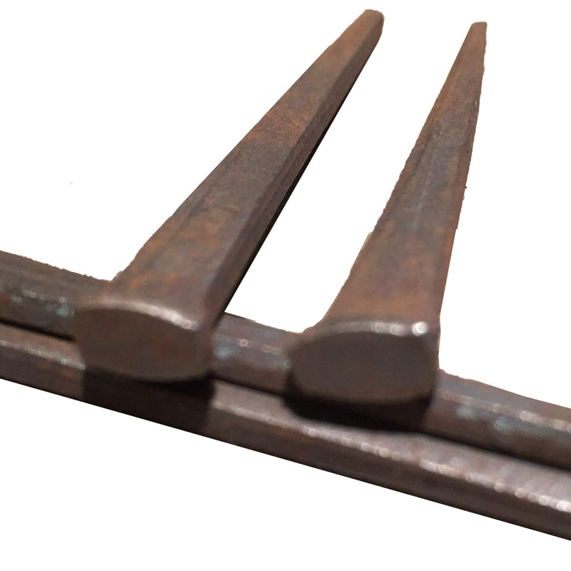 3" - 10d CUT FLOORING NAILS - Antique Historic Reproduction Nails - lbs (1) 1
