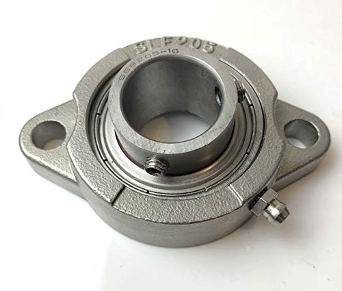 BEARING, 1in DIA,2 HOLE FLANGE STAINLESS