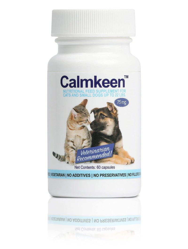 75 mg 60 Count Nutritional Supplement for Small Dogs and Cats Up to 22 Pounds (Formerly Calmkene) - PawsPlanet Australia