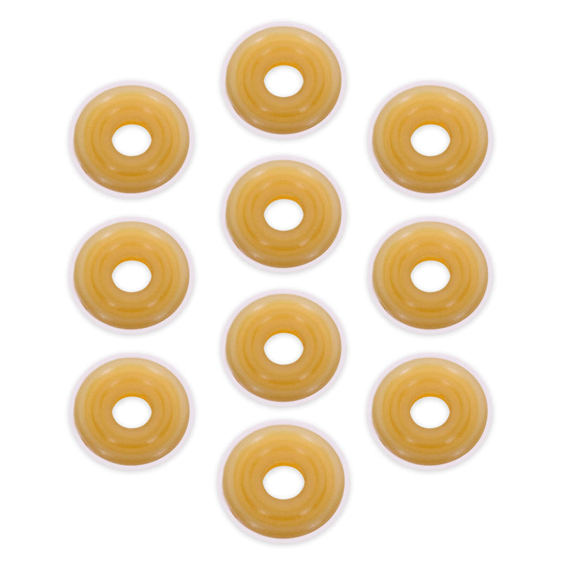 Kegconnection Regulator Washer - Nylon CO2 Tank to Draft Beer Kegerator Regulators Replacement Washers - Stop Leaks for Kegs, Homebrews - Pack of 10