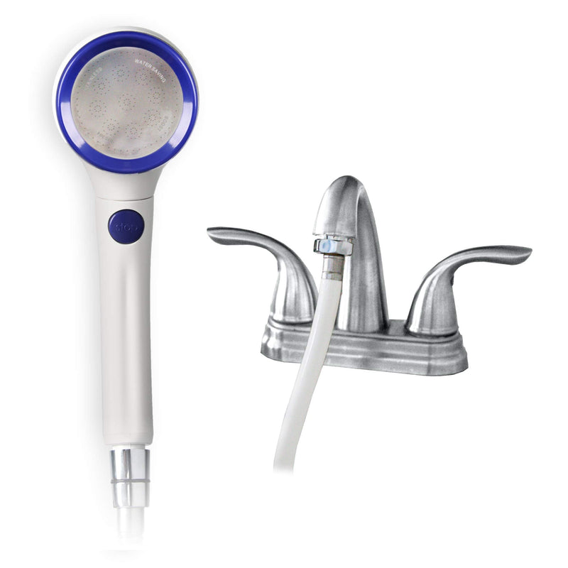Sink Hose Sprayer Attachment - Faucet Extender - Hair Washing Hose and Sprayer - Sink Extension for Utility Sink, Bathroom Faucet, Kitchen Faucet, or Laundry Tub - for Faucets With Removable Aerators Fixed Connection