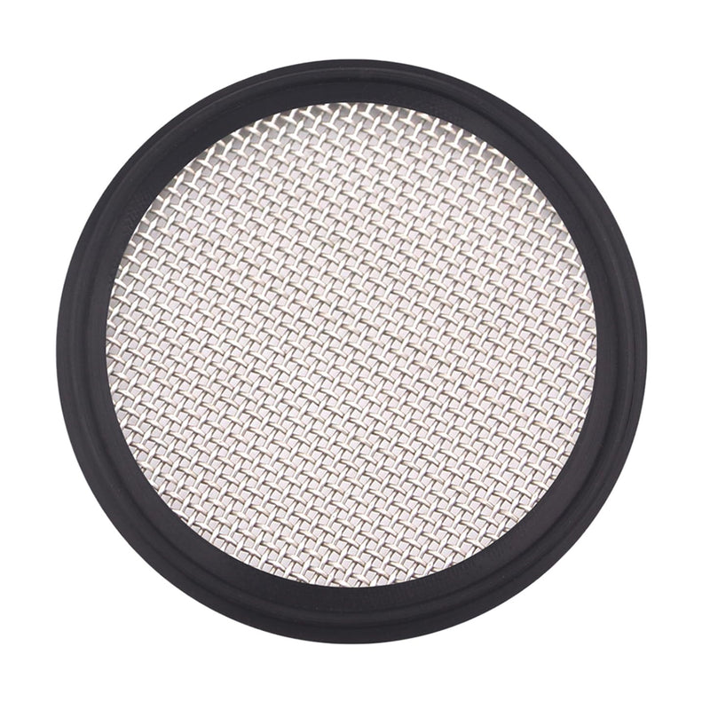 DERNORD 3" Sanitary Gasket FKM w/Stainless Screen - Tri Clamp Clover (20 Mesh) 20 Mesh Pack of 1