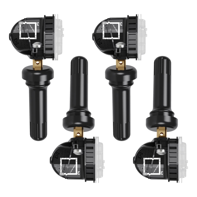 CDWTPS TPMS Sensor GM 4-Pack, 315MHZ Tire Pressure Monitor System for Chevy Silverado GMC Buick Cadillac Hummer Pontiac GM SAAB Saturn Replace#13598771,13598772,13586335,13581558,20923680 13598772 four sensor