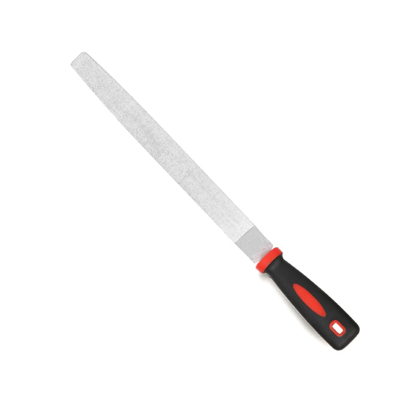 YKLP 8inch Diamond Coated Flat File Plastic Handle Hand Tools for Grinding on Glass, Stone, Marble, Rock, Bone 120 Grit2