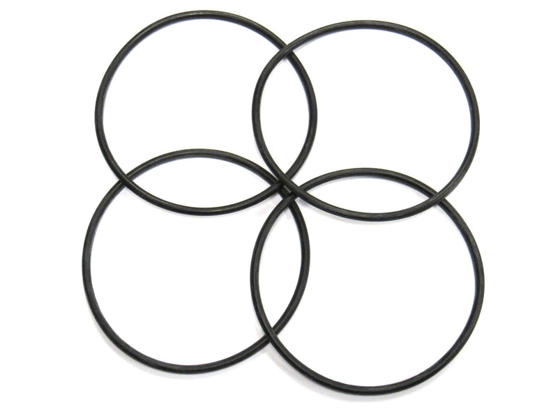 Captain O-Ring – Replacement 3.5” O-Rings for APEC Essence, Ultimate Reverse Osmosis RO Water Filter Housings (4 Pack) (Version A (O-Ring-Set)) Version a (O-ring-set)
