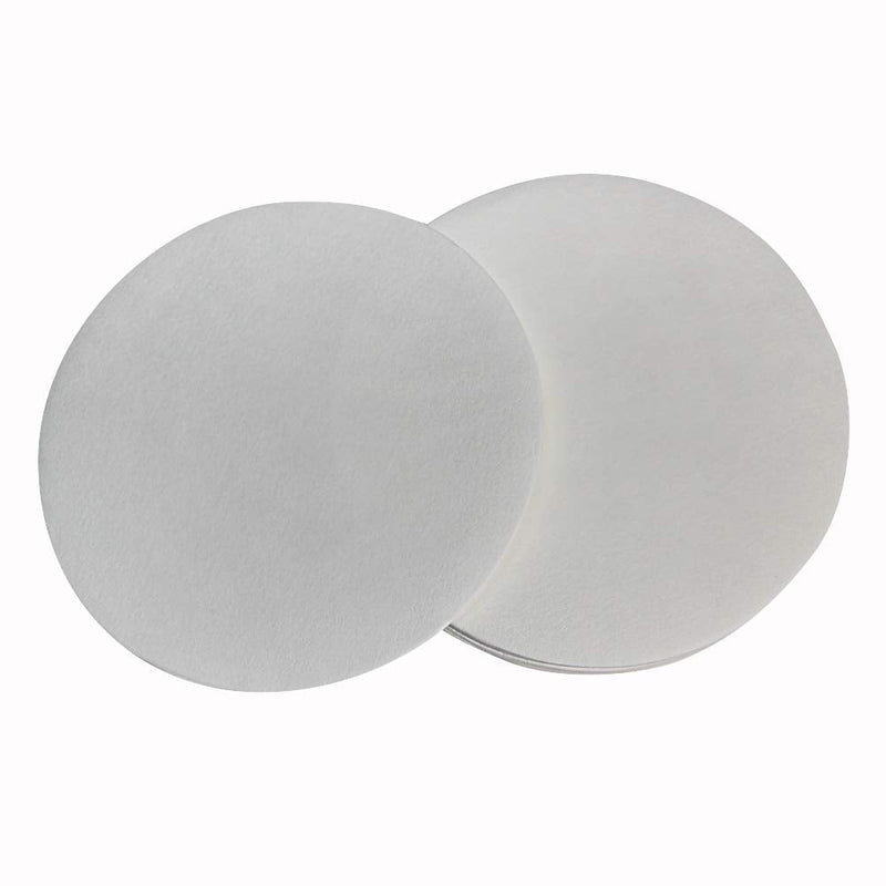 1-Pack 12.5cm Qualitative Filter Paper Fast Speed Round Laboratory Filter Paper Chemical Analysis Industrial Oil Testing Funnel Filter Paper
