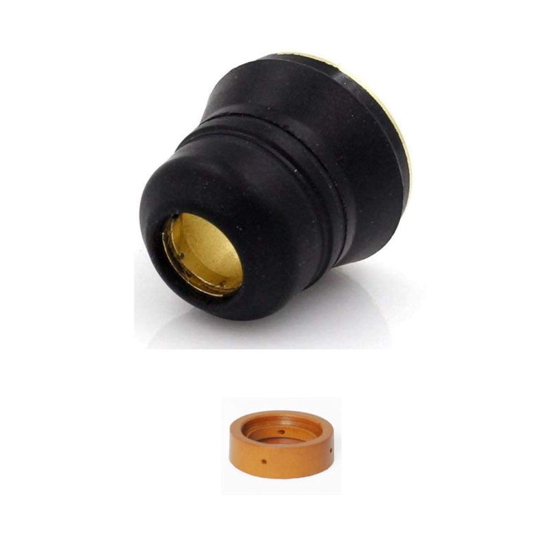 LOTOS NCON02 Plasma Cutter Consumables Set for LTP5500D LTP5500DCNC LTP6300D LTP6300DCNC Non-HF Blow Back Arc Start Plasma Cutters