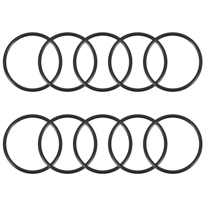 uxcell Nitrile Rubber O-Rings 42mm OD 38mm ID 2mm Width, Metric Sealing Gasket for Automotive Machine Plumbing, Pack of 10 38mmx42mmx2mm