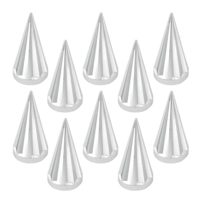 GG Grand General 10228SP Chrome Plastic Axis Push-On Nut Cover Push On