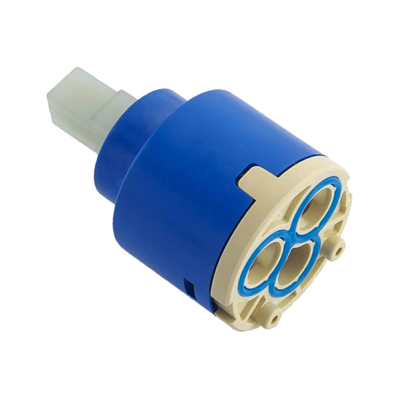 35mm Faucet Cartridge, CUPC Certified, Single Handle Kitchen Basin Shower Faucet Parts, Bathroom Ceramic Faucet Valve, Replaces Glacier Bay OEM models 169-640, 704-612 & 704-615 1