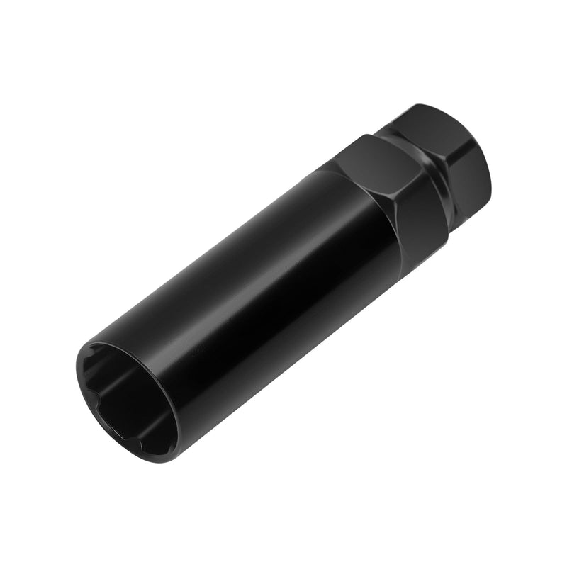 DYNOFIT 6 Spline Tuner Lug Nuts Key for Wrench with 3/4 inch (19mm) and 13/16 inch(21mm) Hex, Aftermarket Lugnuts Socket Replacement Tool for 1/2 inch 12x1.5 12x1.25 Lug Nut 1 Year Warranty 6 Spline 3/4"(19mm) 13/16"(21mm) Hex Black