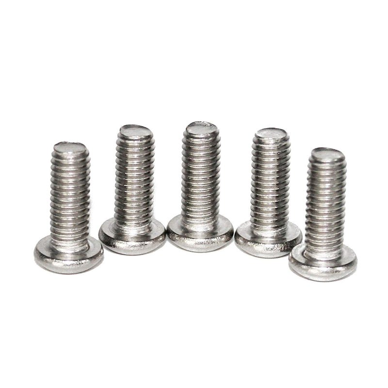 M6-1.0 x 16 mm Button Head Socket Cap Screws, ISO7380, 18-8 Stainless Steel, Allen Hex Drive by Fullerkreg, Quantity 25, Come in a Plastic Case M6 x 16mm