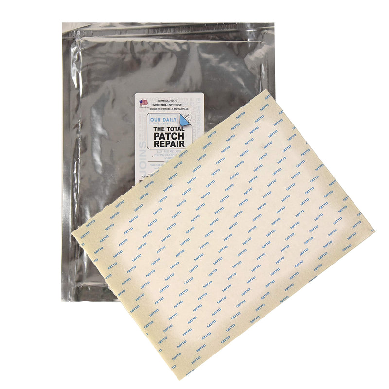 Total Patch Repair - 3" X 6" - Great for Fiberglass, Steel, Concrete, Wood, PVC, Plastic, Galvanized Pipe and More