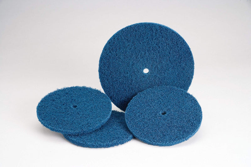 Standard Abrasives Buff and Blend HS Disc 860708, 6 in x 1/2 in A VFN Pink (Pack of 10) Very Fine