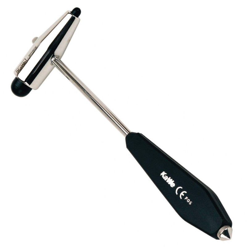 Reflex Hammer, Clinical Reflex Measurement Device, Includes Needle and Brush, 9.5"(24cm)