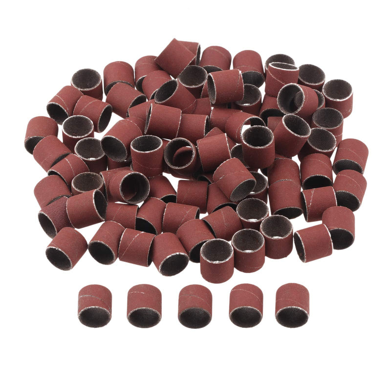 100 PCs Sanding Bands 600 Grit Drums Sleeves For DREMEL Rotary Tools 12CM 600# Grit