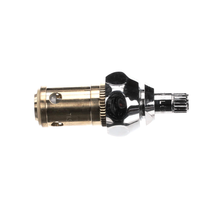 T&S Brass, 012442-40NS, Quarter-Turn Eterna Cartridge - LTC with Spring Check, Chrome
