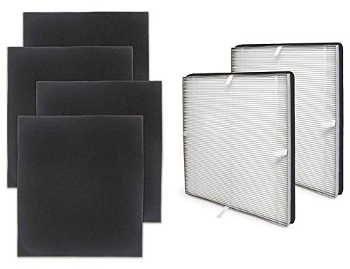 MD1-0022 H13 True Hepa Filter for Vornado Air Purifiers Part # MD1-0022 2 Hepa 4 Carbon