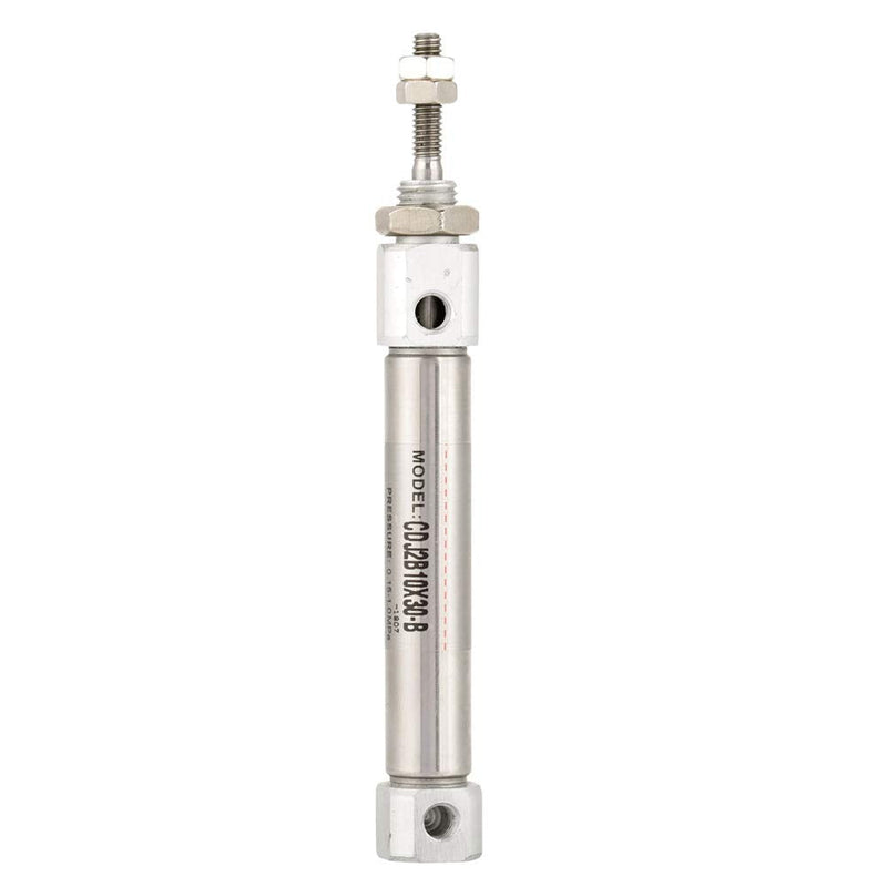 Pneumatic Air Cylinder CDJ2B10-30B 10mm Diameter 30mm Stroke Double Acting Stainless Steel 2 Hydraulic Cylinder