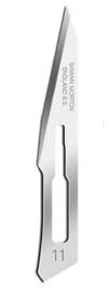 Swann-Morton® #11 Sterile Surgical Blades, Carbon Steel [Individually Packed, Box of 100]