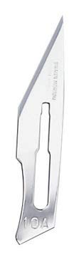 Swann-Morton® #10A Sterile Surgical Blades, Stainless Steel [Individually Packed, Box of 100]