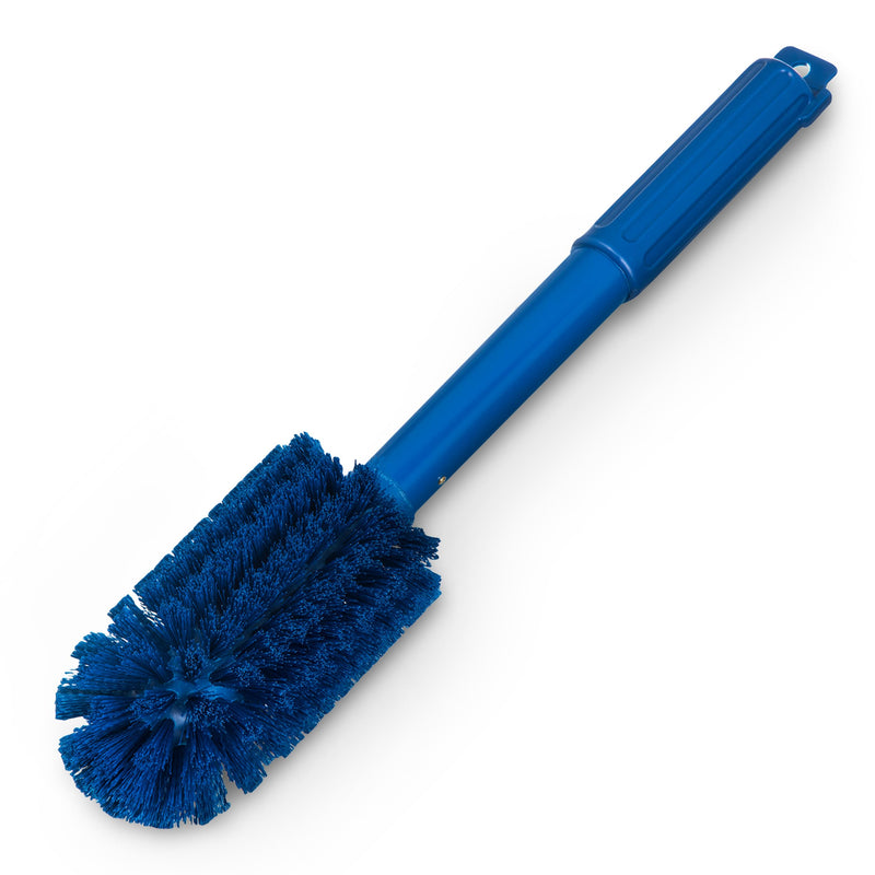 SPARTA Industrial Tank Brush Pipe Brush, Drain Brush with Handle for Commercial Kitchens, Polyester, 16 Inches, Blue