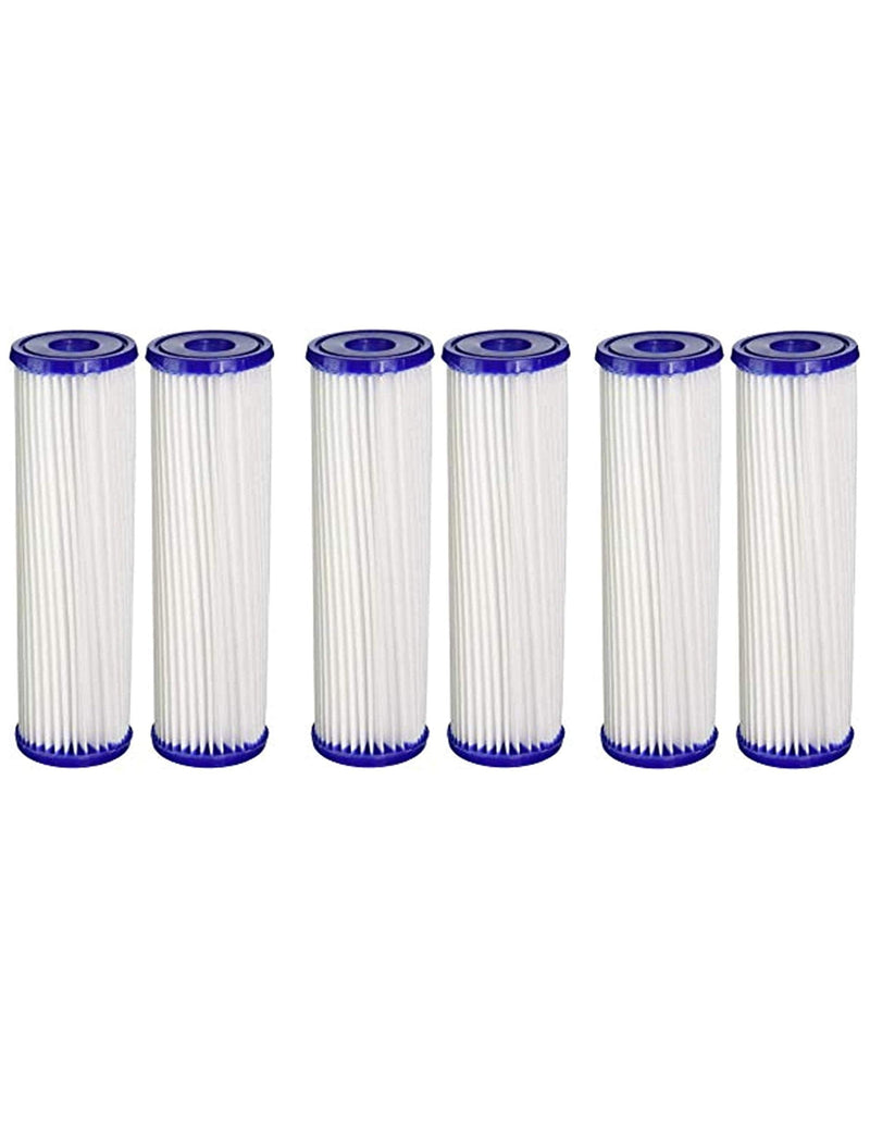 CFS – 6 Pack Sediment Water Filter Cartridges Compatible with S1A-D Models – Remove Bad Taste & Odor – Whole House Replacement Water Filter Cartridge, White
