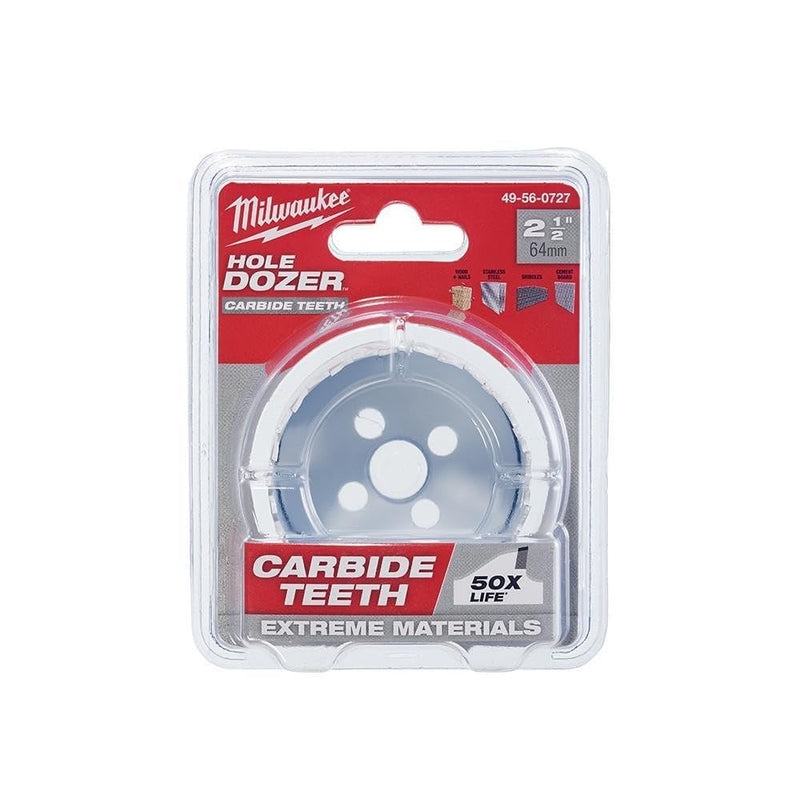 Milwaukee 2-1/2" Hole Dozer™ with Carbide Teeth 49-56-0727