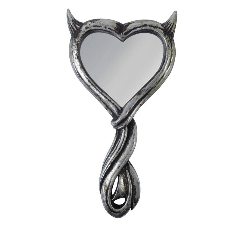 Alchemy of England Devil's Heart Hand Mirror Silver