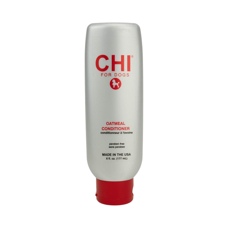 CHI For Dogs Oatmeal Conditioner for Dogs, 6 oz Best Oatmeal Dog Conditioner for Dogs with Dry Skin Sulfate & Paraben Free, pH Balanced for Dogs, Made In the USA - PawsPlanet Australia