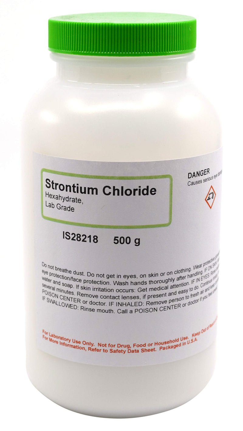 Laboratory-Grade Strontium Chloride, 6-Hydrate, 500g - The Curated Chemical Collection