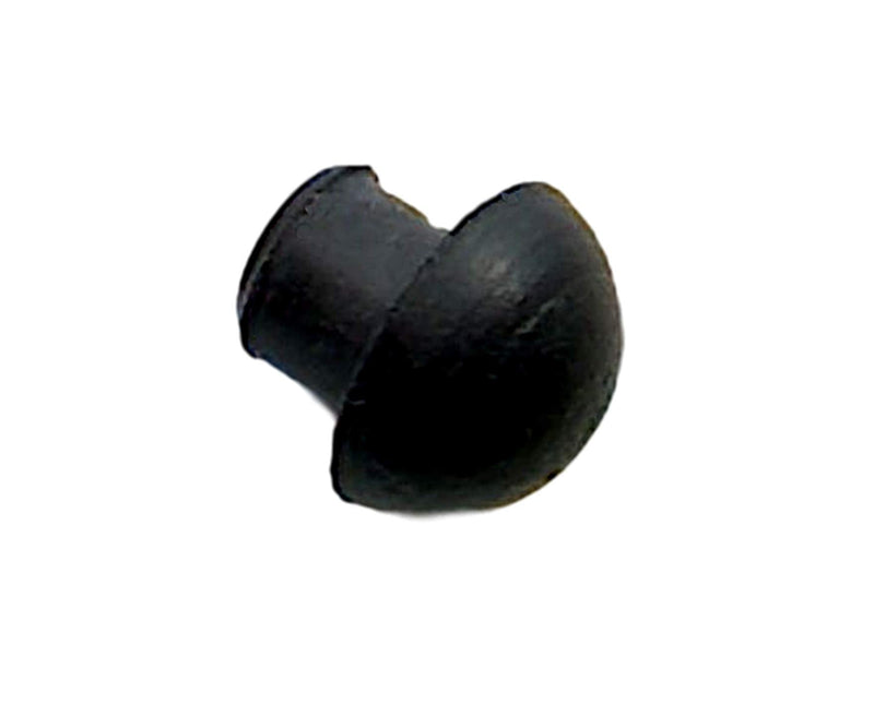 Small Rubber Push-in Mushroom Bumper Fits 3/16" Opening - 11/32" Diameter (8)